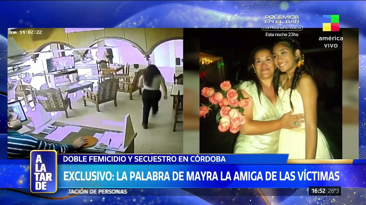 🚨 DOBLE FEMICIDIO: ESTREMECEDOR TESTIMONIO DE MAYRA, AMIGA DE LAS VÍCTIMAS