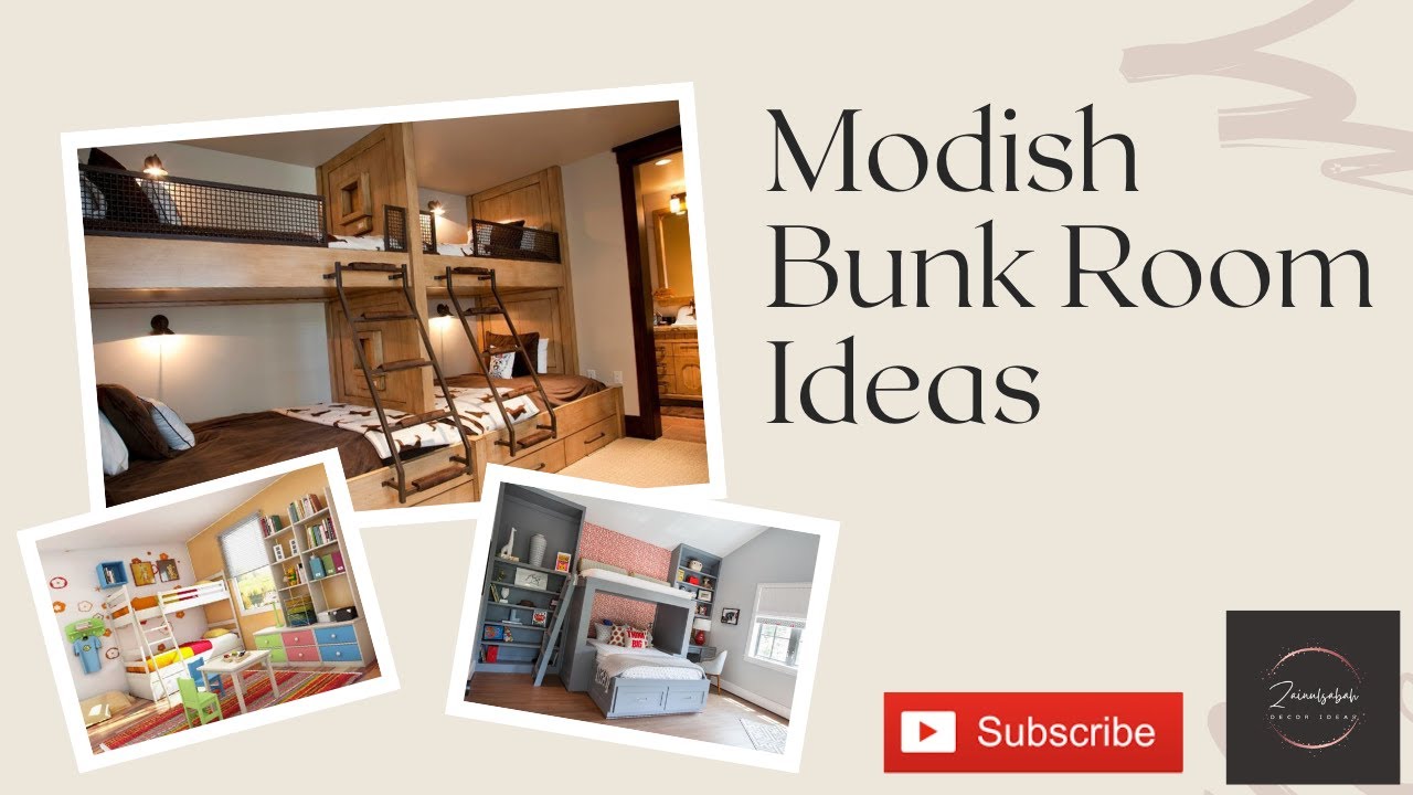 Modish Bunk Room Ideas