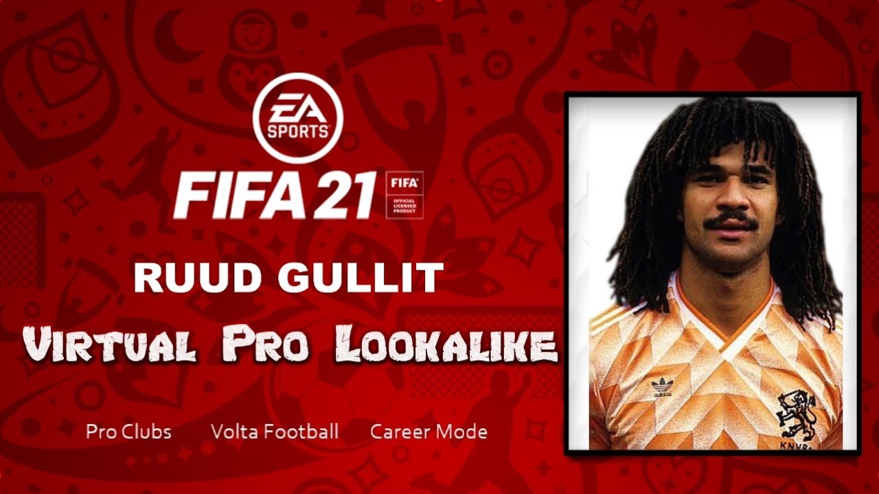 FIFA 21 - How to Create Ruud Gullit - Pro Clubs