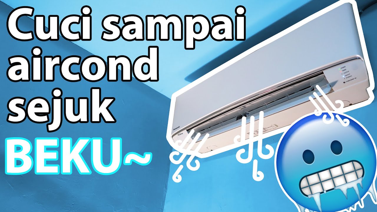 Cara cuci/service aircond rumah anda (Tidak lebih RM10) || Indoor unit