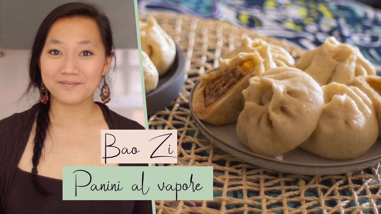 BAOZI - Panini cinesi al Vapore ripieni | Vegetariani & di Carne | Cucina Cinese