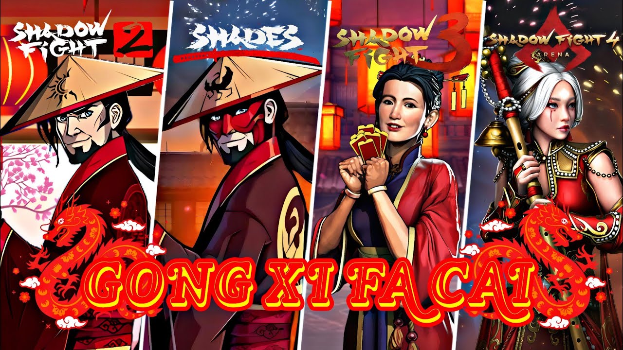 Lunar Event SF2 vs Shades vs SF3 vs SF4 Arena || Shadow Fight