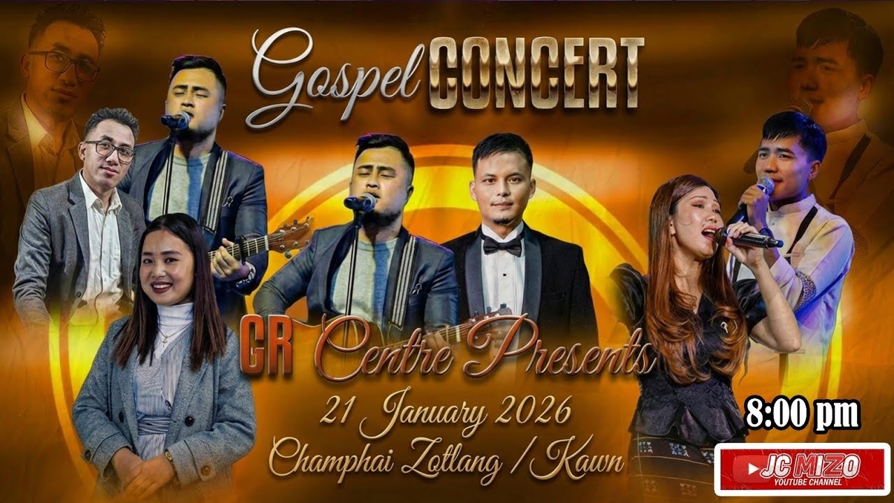 GR Centre Presents Gospel Concert// Champhai Zotlang ( Day 3) 21 January 2026