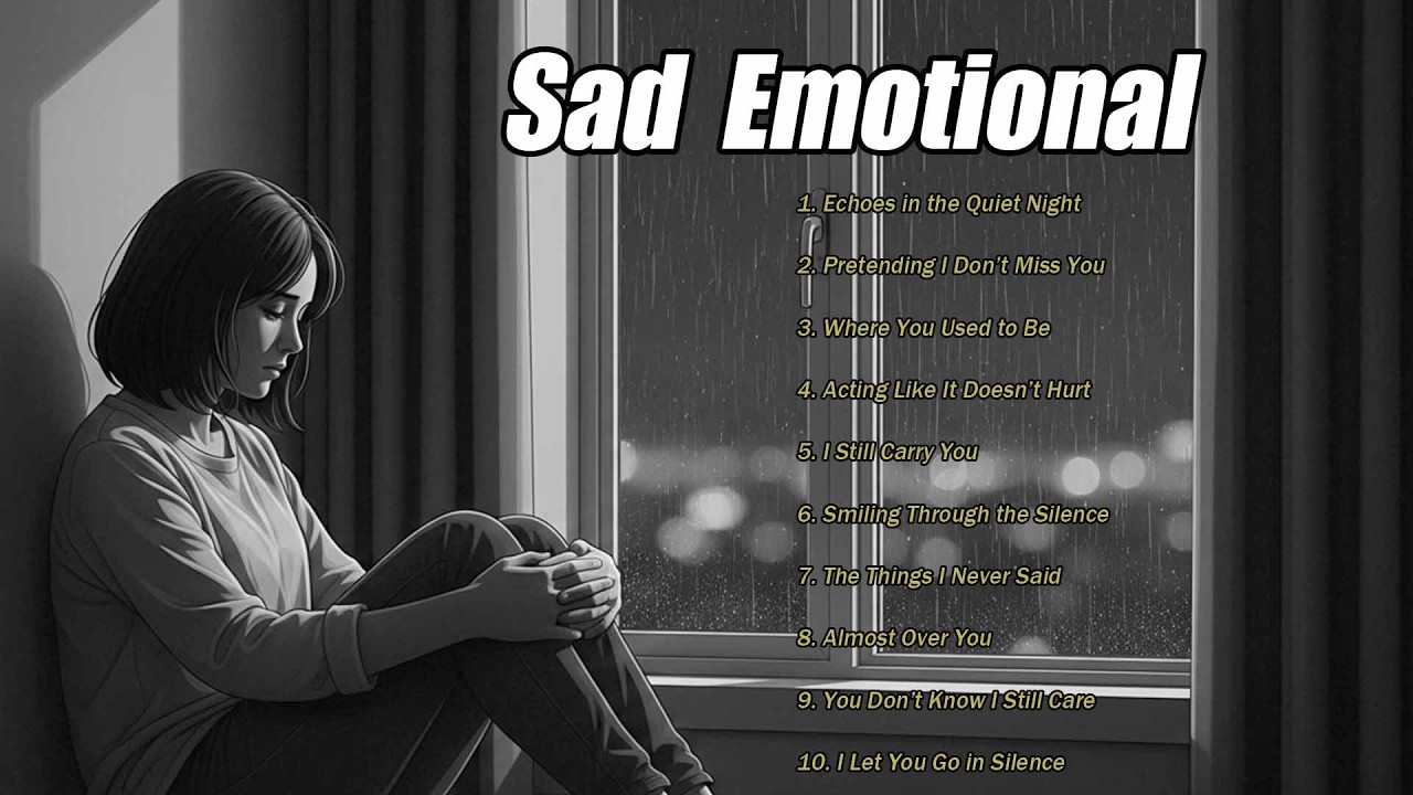Echoes in the Quiet Night  Slowed Sad Song  Emotional Late Night Vibes