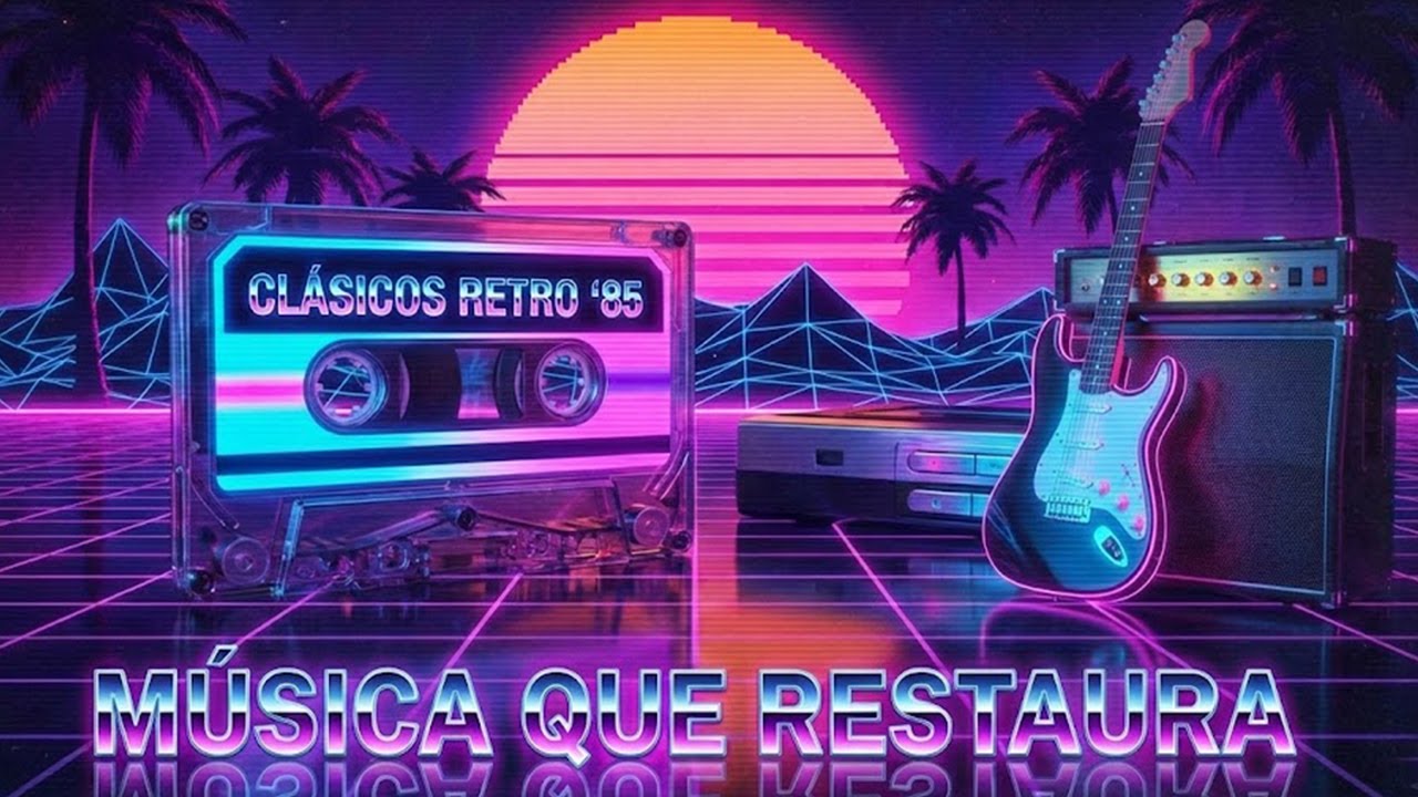 Música Estilo 80s 🎵 Clásicos que se escuchan como antes, y se sienten como siempre.