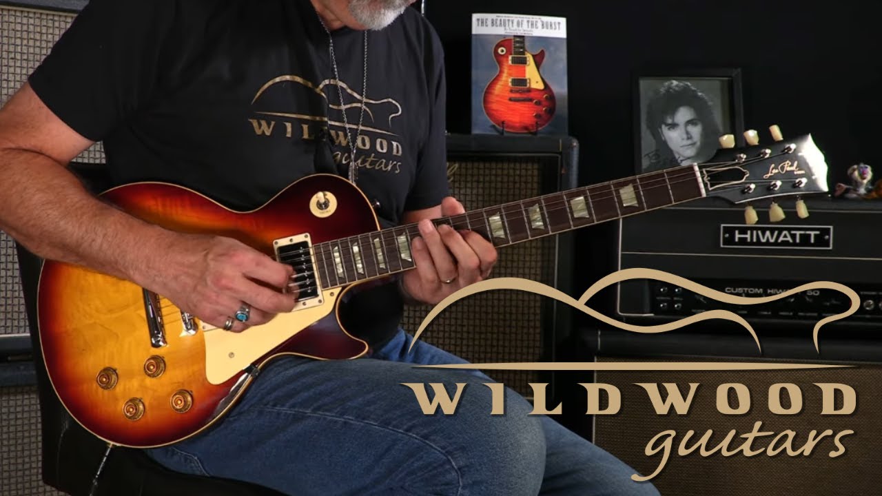 Gibson Murphy Lab Wildwood Spec от Тома Мерфи, Les Paul Standard 1958 года • Серийный номер: 83218