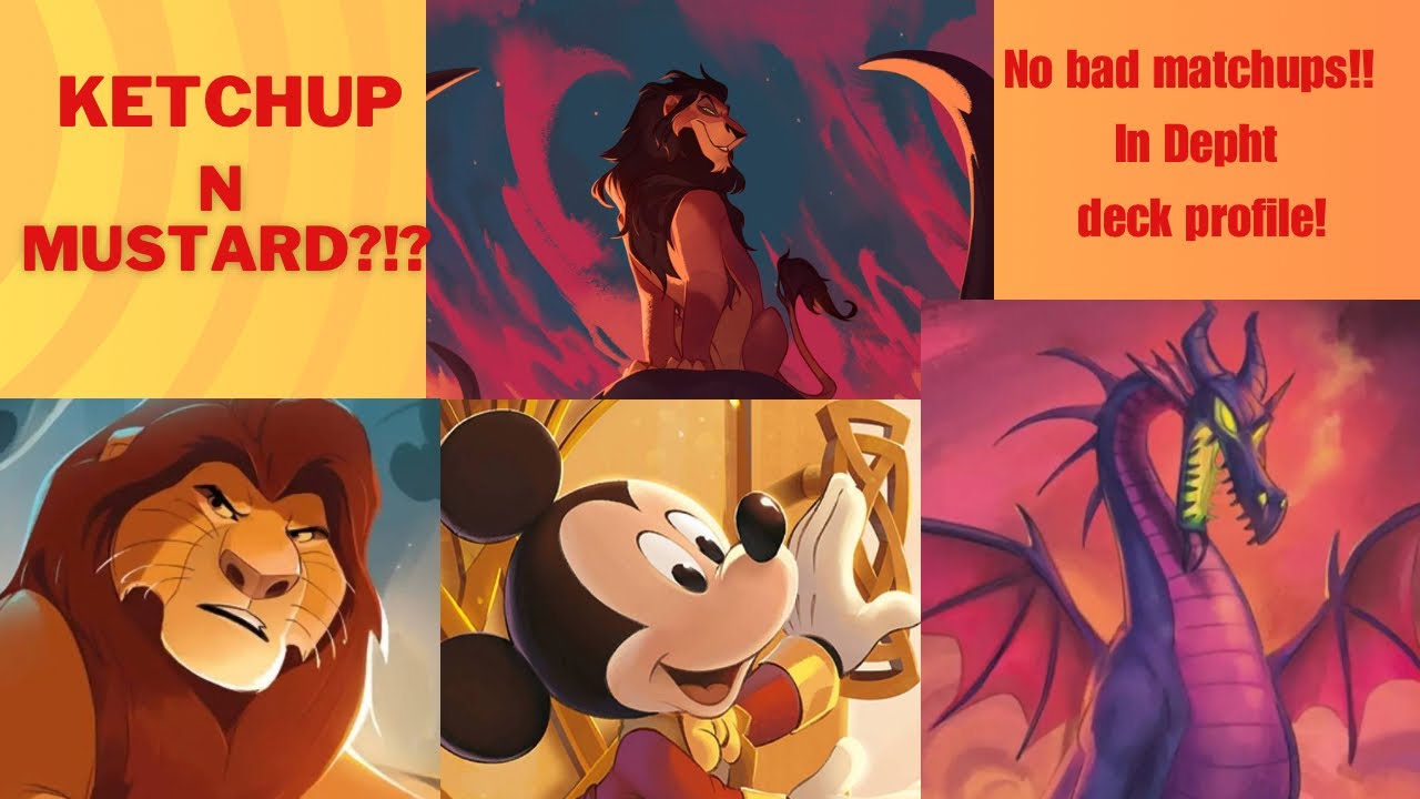 Amber Ruby Lorcana Deck Profile! Win 80% of your games!!