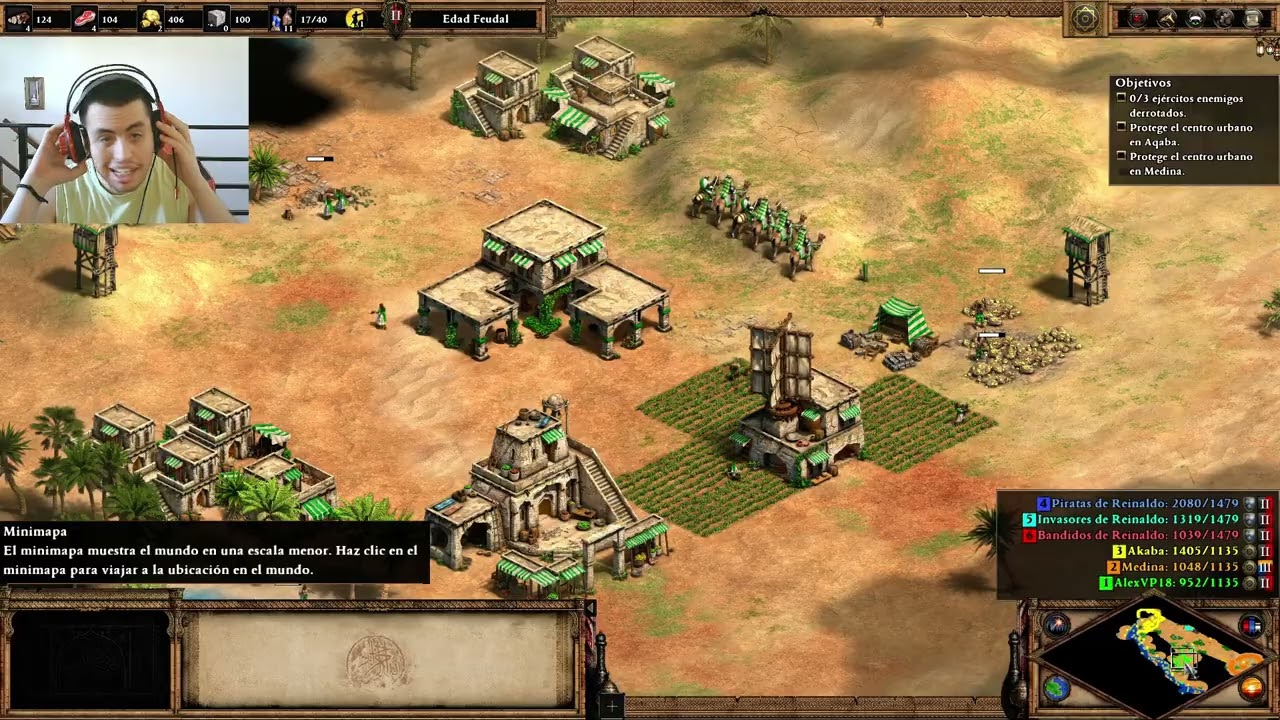 Campañas AOE 2 DE - Saladino - Señor de Arabía - EP 2