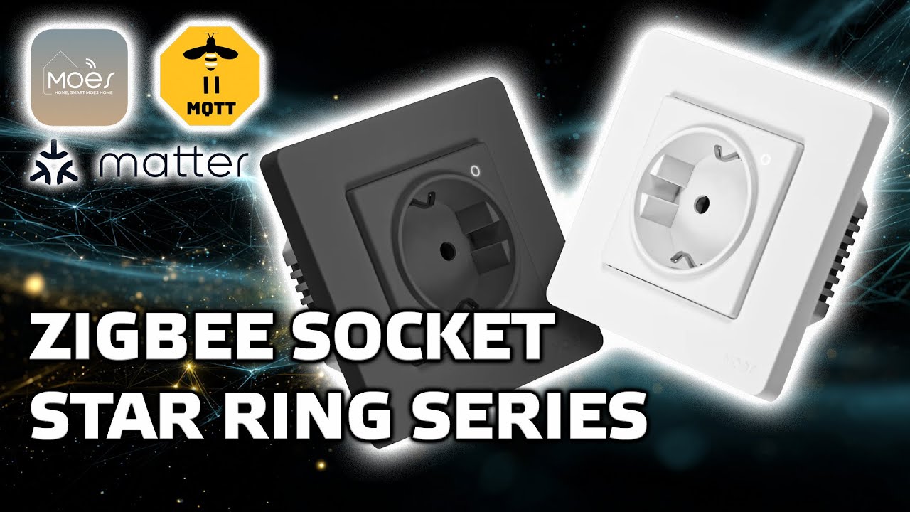 Zigbee розетка Moes Star Ring с энергомониторингом, обзор и проверка совместимости