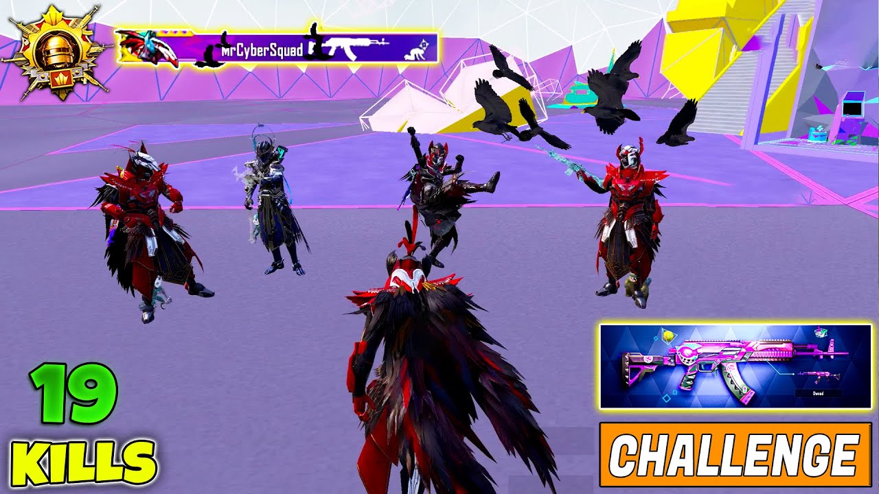 😱 OMG !! 4 CONQUEROR MYTHIC BLOODRAVEN & POSEIDON X-SUIT CHALLENGED MAX BLOODRAVEN & CYBER IN BGMI