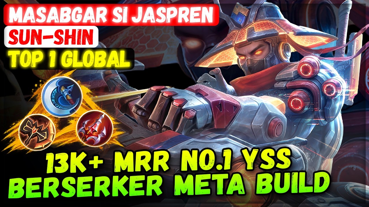 13K+ MRR No.1 YSS Berserker Meta Build [ Top 1 Global Yi Sun-shin ] masabgar si jaspren