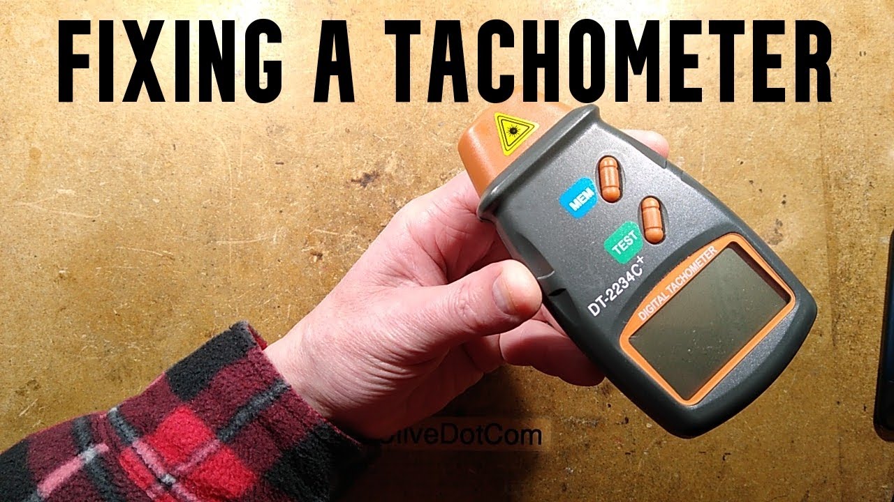 Fixing a faulty tachometer