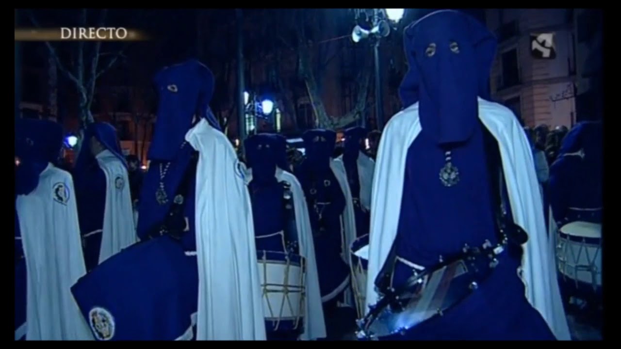 Cofradia de la LLegada de Jesus al Calvario Zaragoza  en San Cayetano 2013