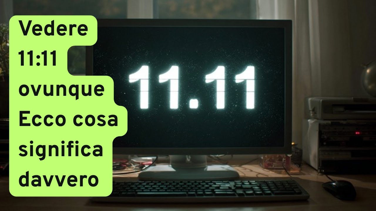 Vedere 1111 ovunque Ecco cosa significa davvero