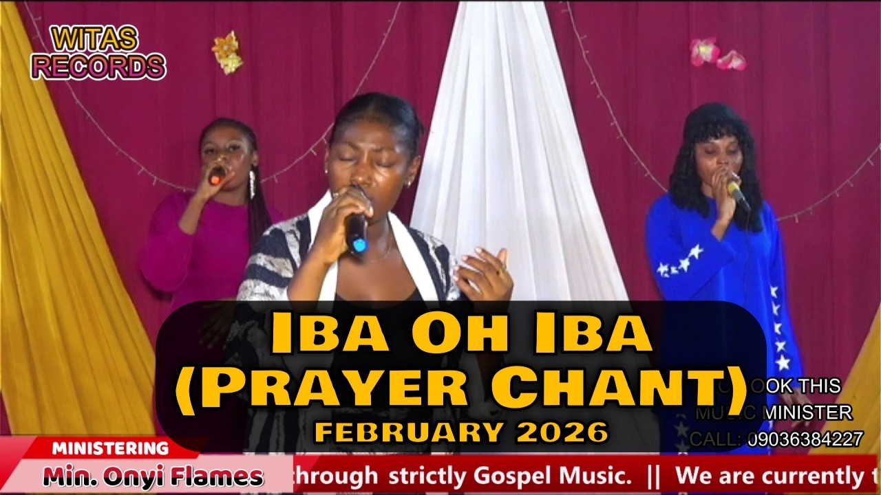 Iba Oh Iba (Prayer Chant) 🔥🙏 | Minister Onyi Flames | Deep Prophetic Worship | Witas Records