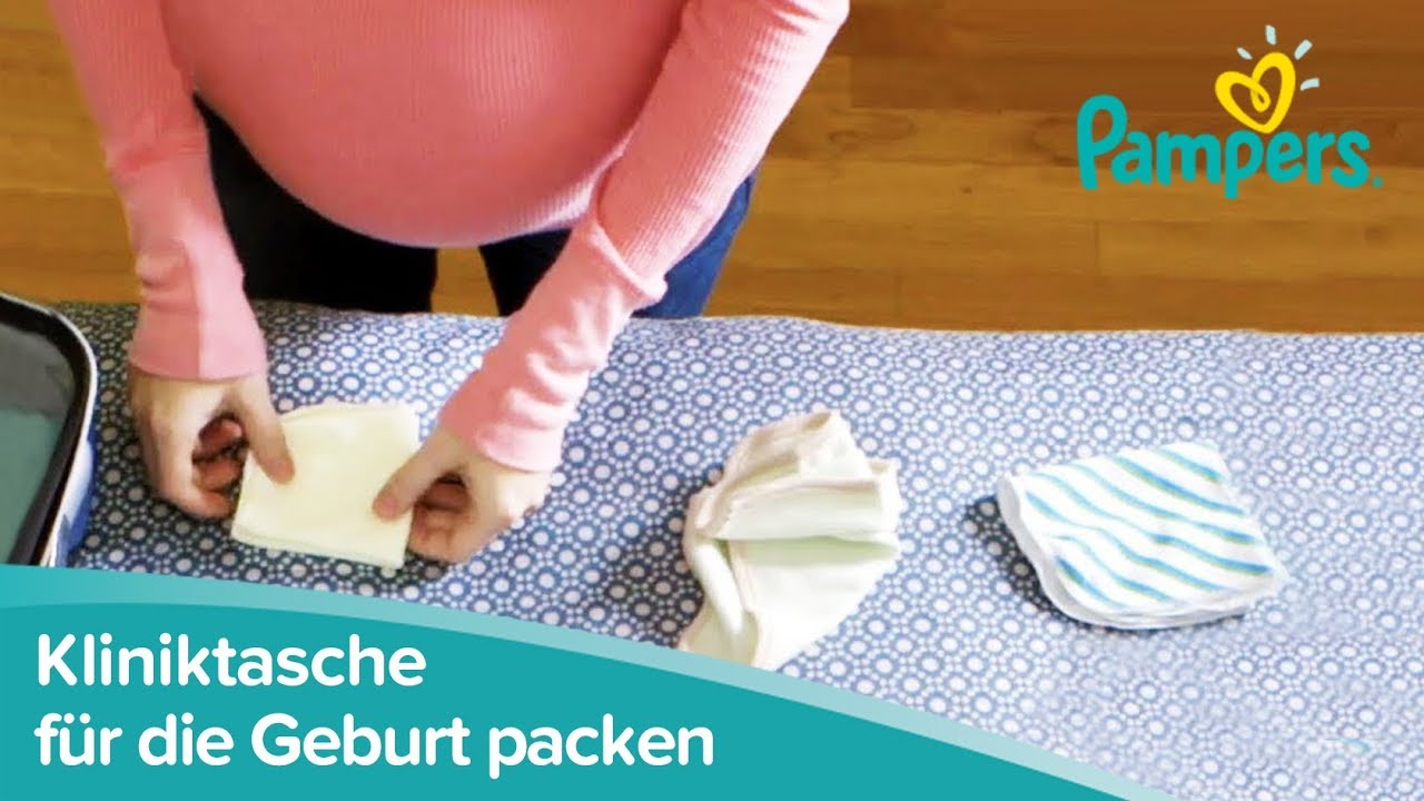 Kliniktasche packen für die Geburt im Krankenhaus | Pampers
