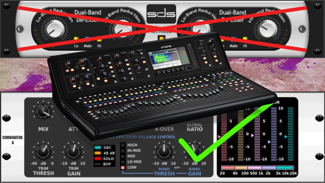 M32/X32: this DeEsser SUCKS, use the Combinator instead (Tutorial)