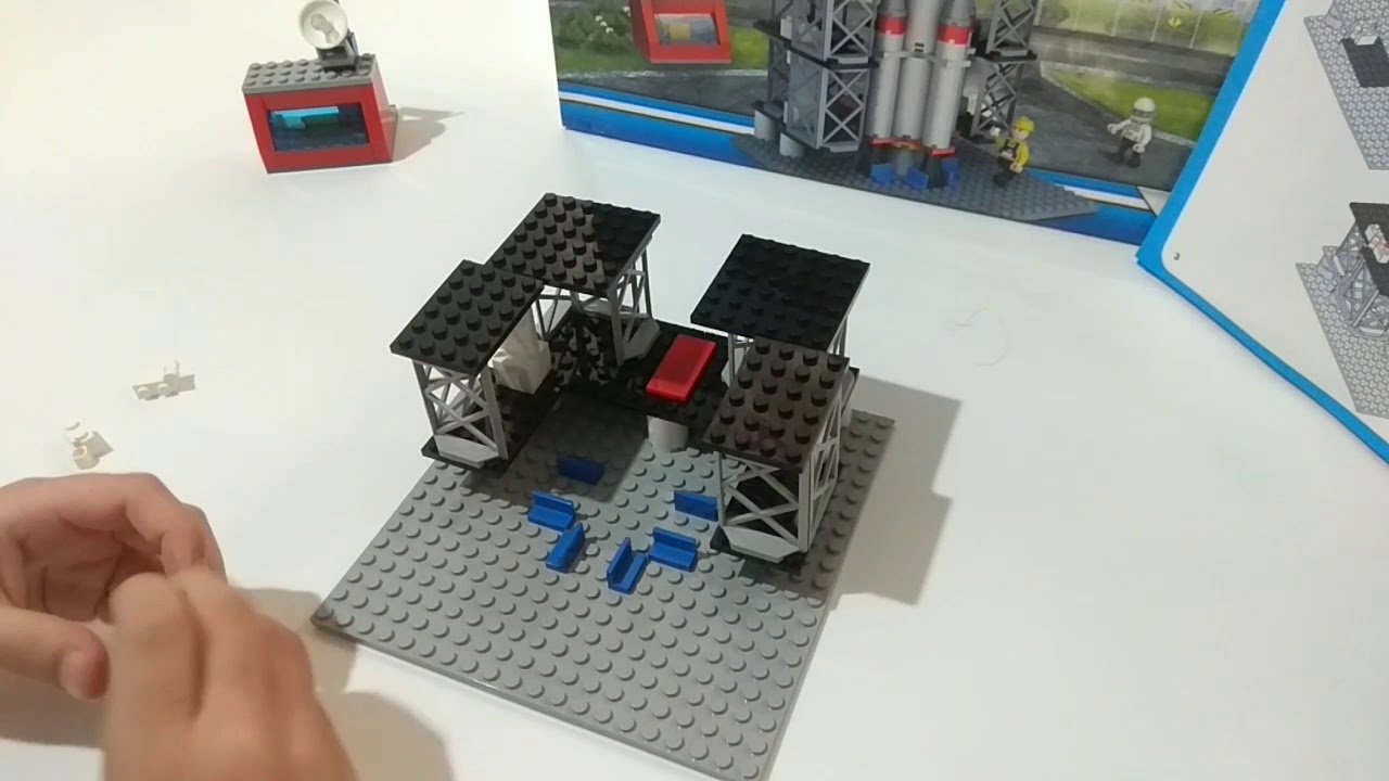 COGO City 4130 - Space Rocket build