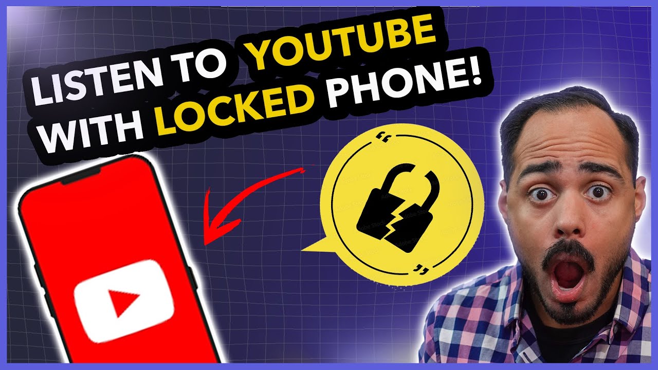 How to Play YouTube While Your Phone Is Locked (Free with No Subscriptions!) Listen with Screen Off!