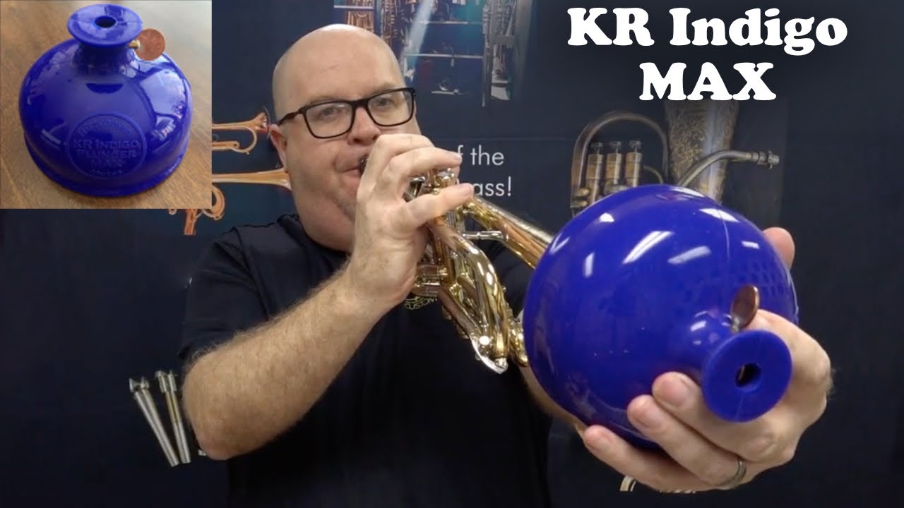 The AMAZING KR Indigo MAX Plunger Mute Unboxing and Improv | ACB Show & Tell with Trent Austin