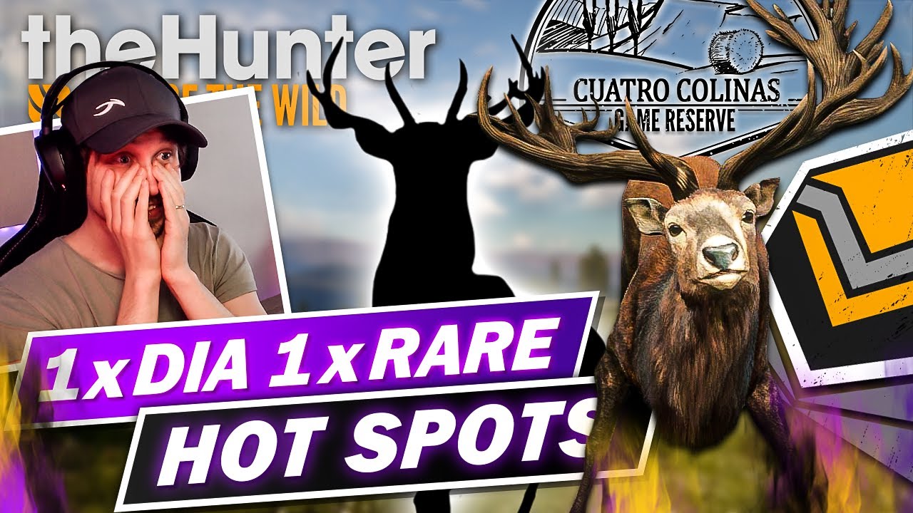meine HOT SPOTS für Rothirsche! theHunter Call of the Wild Deutsch