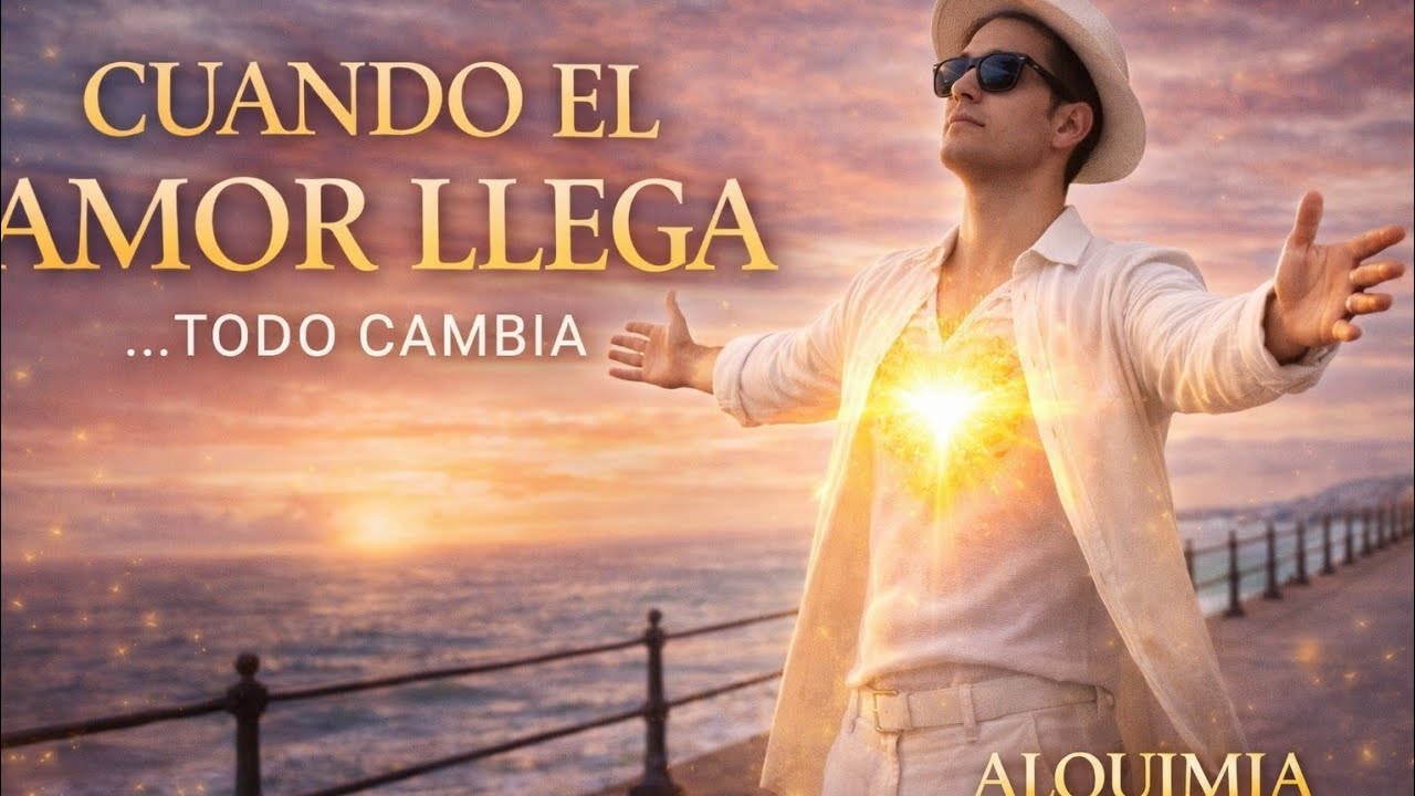 CUANDO EL AMOR LLEGA – AlquimIA | Pop Urbano Espiritual (Video Oficial) ( Canción que sana el alma)