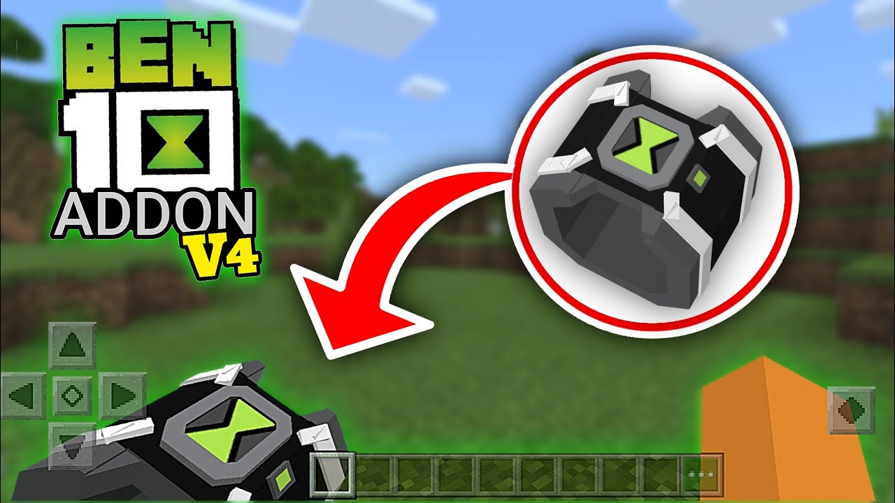 My BEN 10 Addon V4 download for Minecraft PE | Novo BEN 10 Addon!