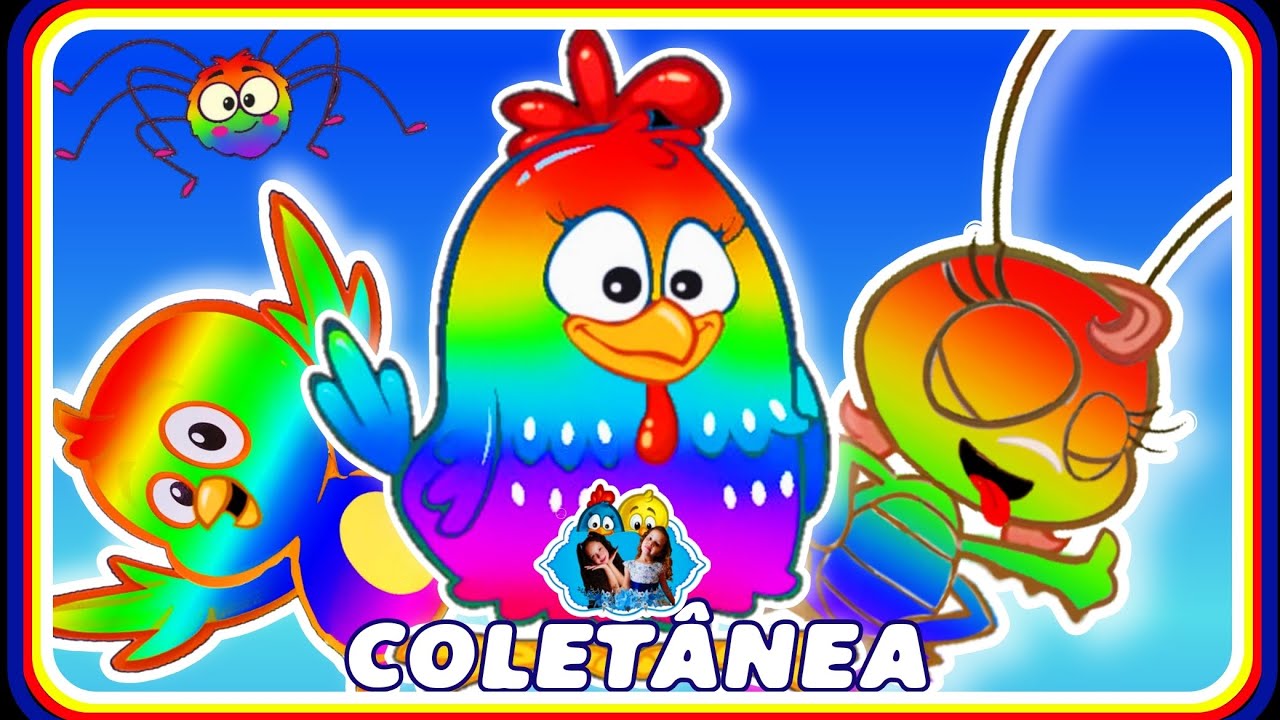 Coletânea Galinha Pintadinha/Canção Infantil/Fui Morar Numa Casinha/Baratinha/Pirulito Que Bate Bate