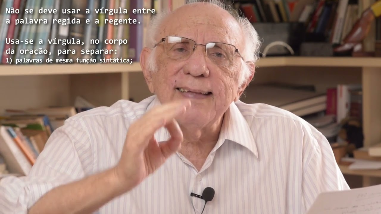 Aula 113 – Da Pontuação: A Vírgula