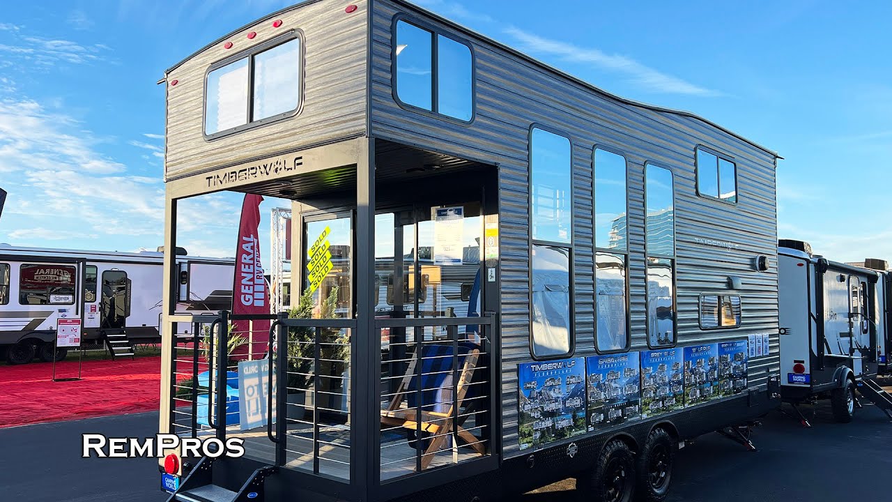 $38K Small House on Wheels Forest River TimberWolf 16ML Mini Loft