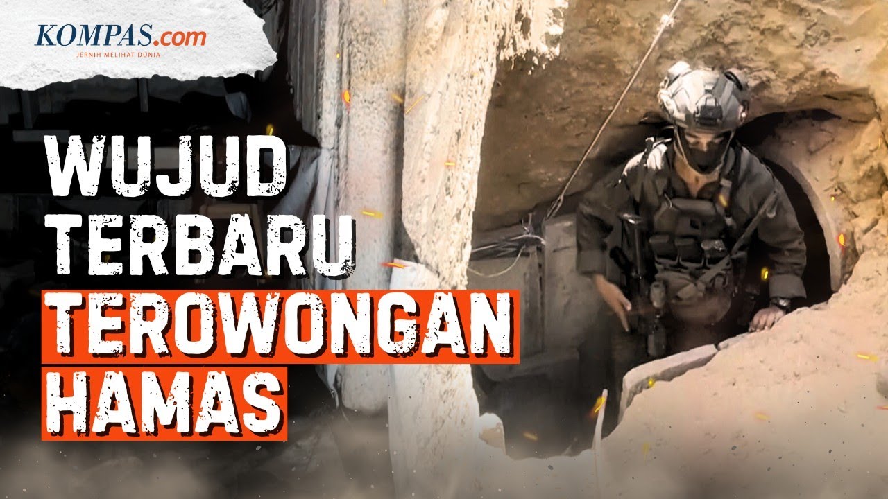 Momen IDF Pamerkan Terowongan Hamas di Bawah RS Eropa di Gaza