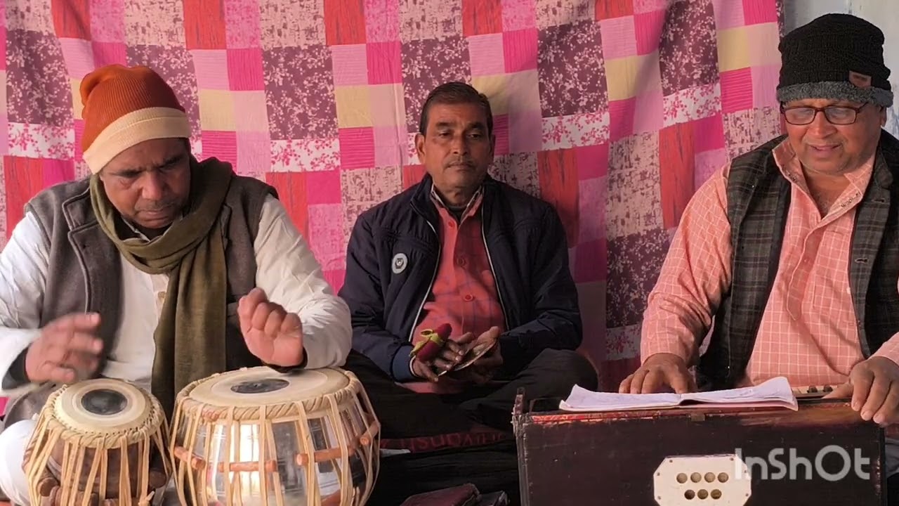 १५८५)बईठकी में #भजन | मेरी मेरी करते करते बीती रे |गायक #शत्रुघ्नसिंह #सत्यदेवजी #दीनबंधुजी १.१.२६