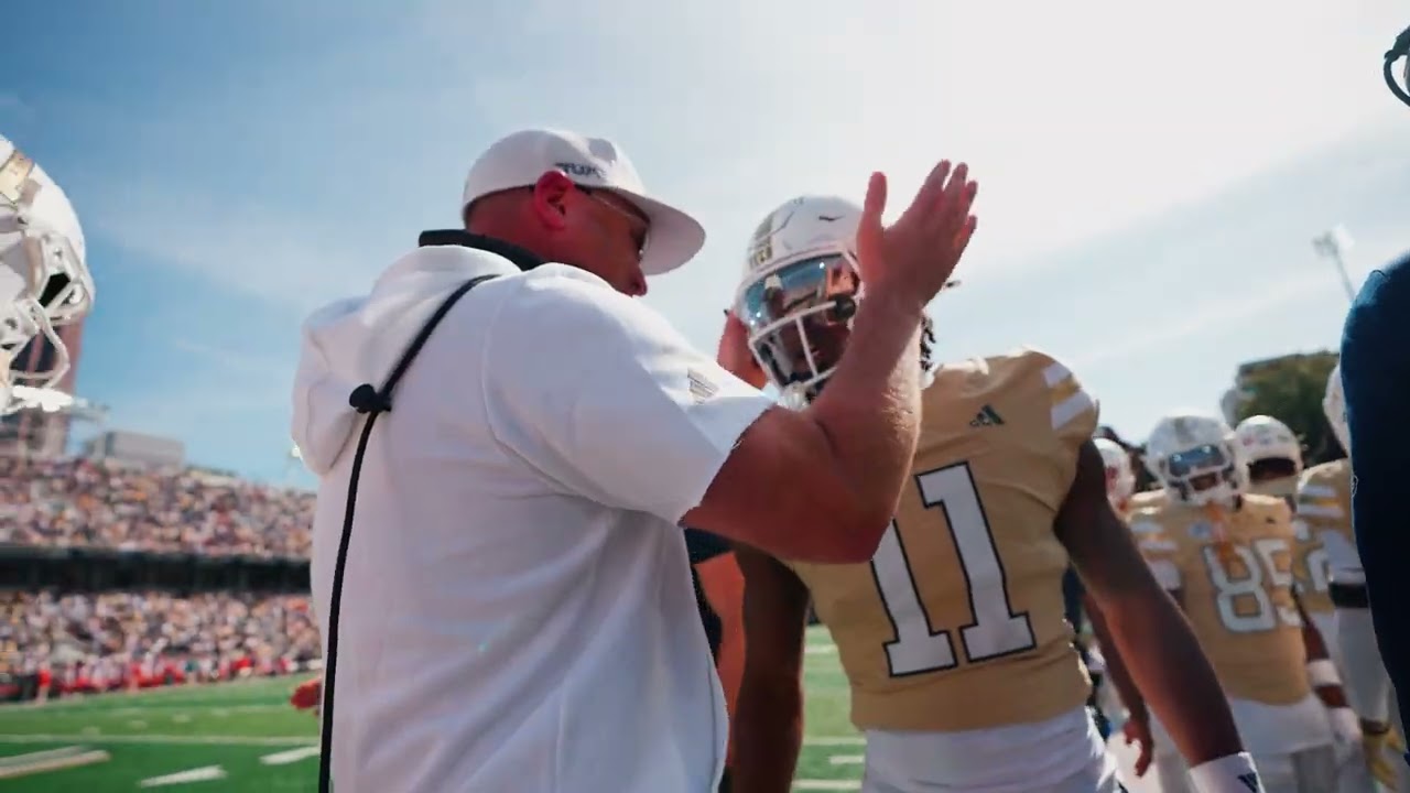 A Homecoming written in gold ✨ Georgia Tech Football Game 8 Recap