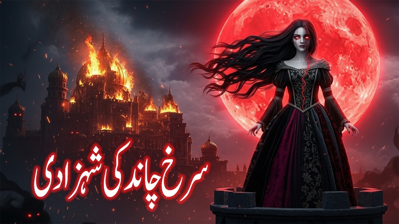 Surkh Chand Ki Shahzadi | #urdufairytales  #horrorstories #bedtimestories #ghost #fairytalesstory