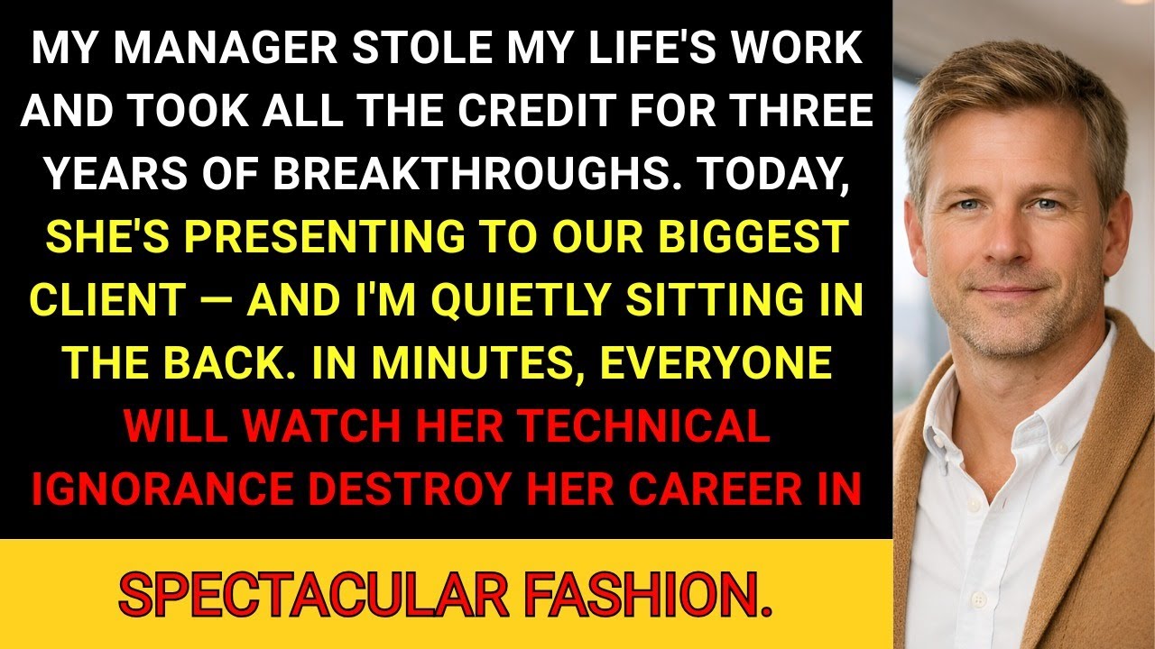 My Manager Stole My Life's Work and Took Credit — So I Let the Client Watch Her Fail