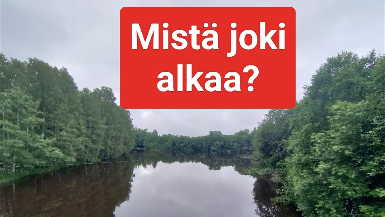 Retki joen alkulähteille.