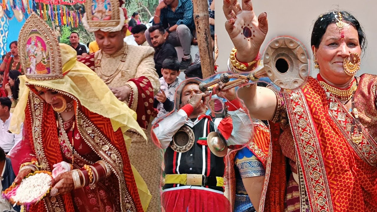पहाड़ी शादी के भी कुछ अलग ही मजे है 🤣 !! Kumaoni Marriage Dance 2023 || Pahadi Lifestyle Vlogs