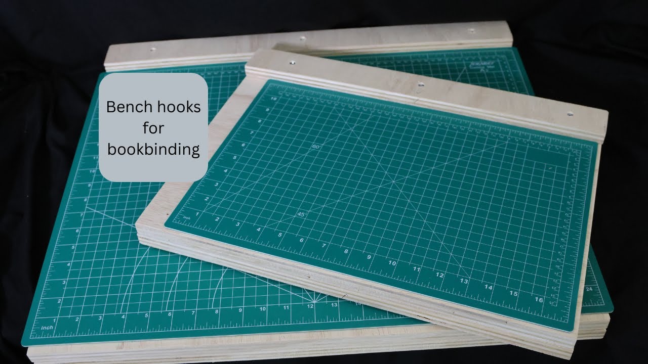 How to Make Bench Hooks for Bookbinding  Simple & Sturdy Setup
