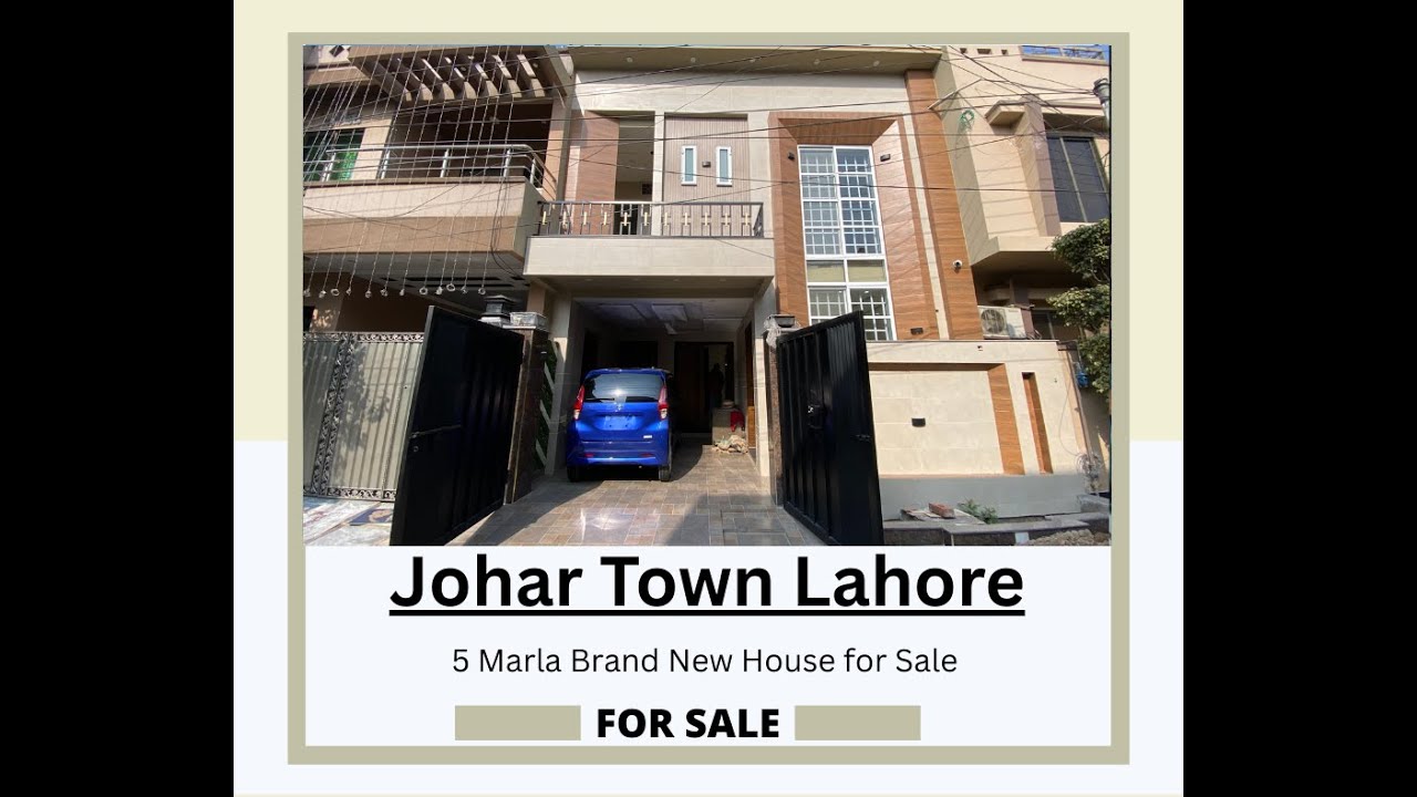 5 Marla Brand new | Designer House | House for sale | Johar Town Lahore | 5 Marla House in Lahore