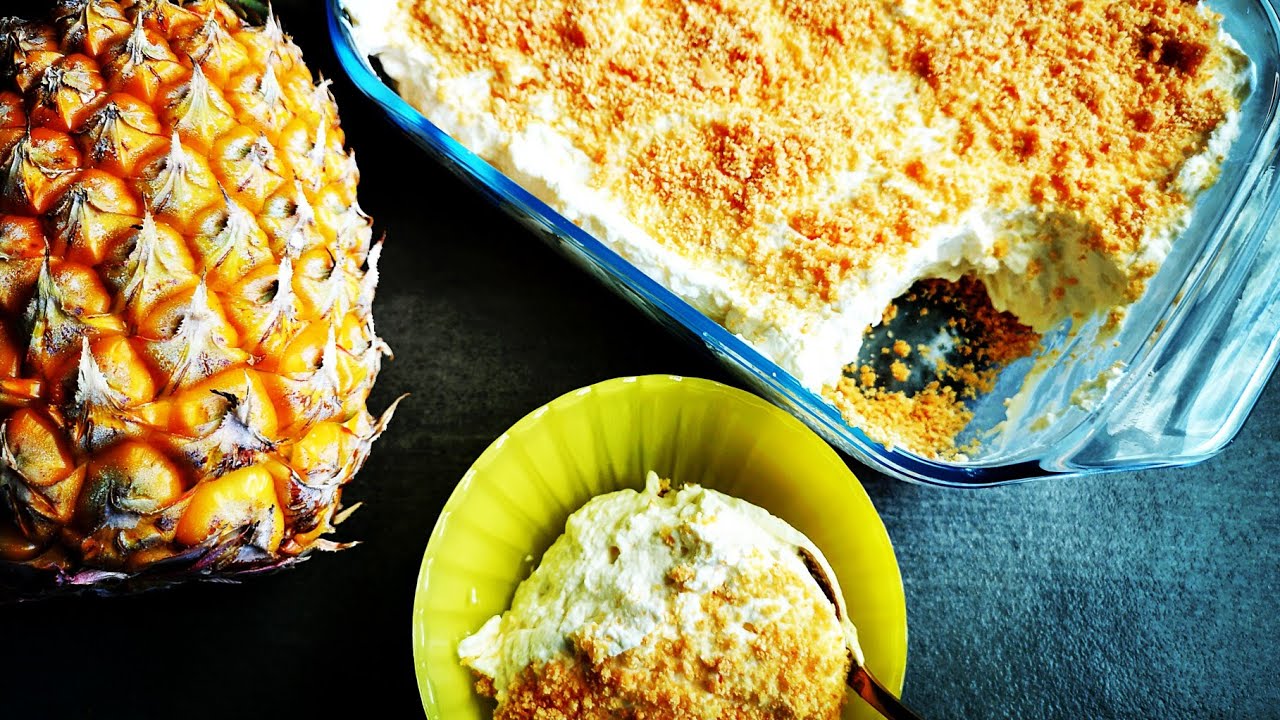 Pineapple Dream Dessert. 🍍🍍🍍
