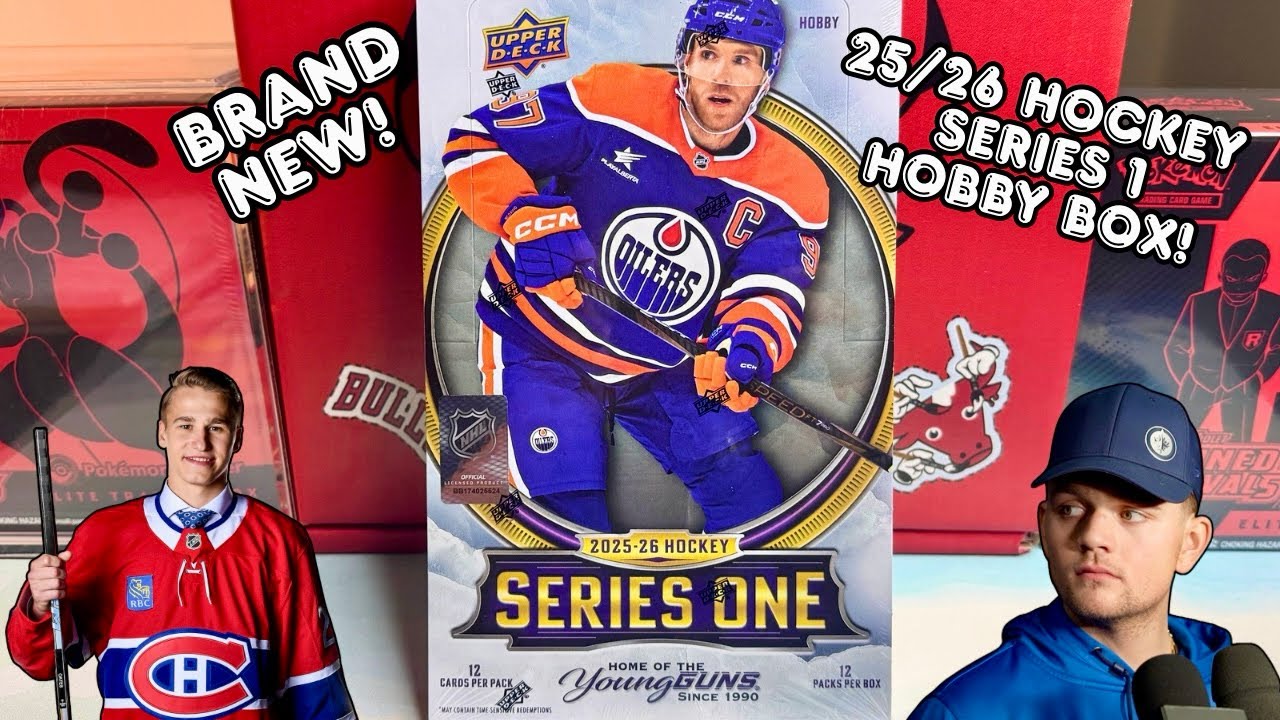 2025/2026 Hockey Series 1 Hobby Box! Rookies, Clear Cuts & More! 