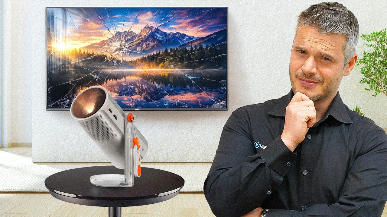Sind Beamer schon so gut wie Fernseher?! (Direktvergleich 🤯)