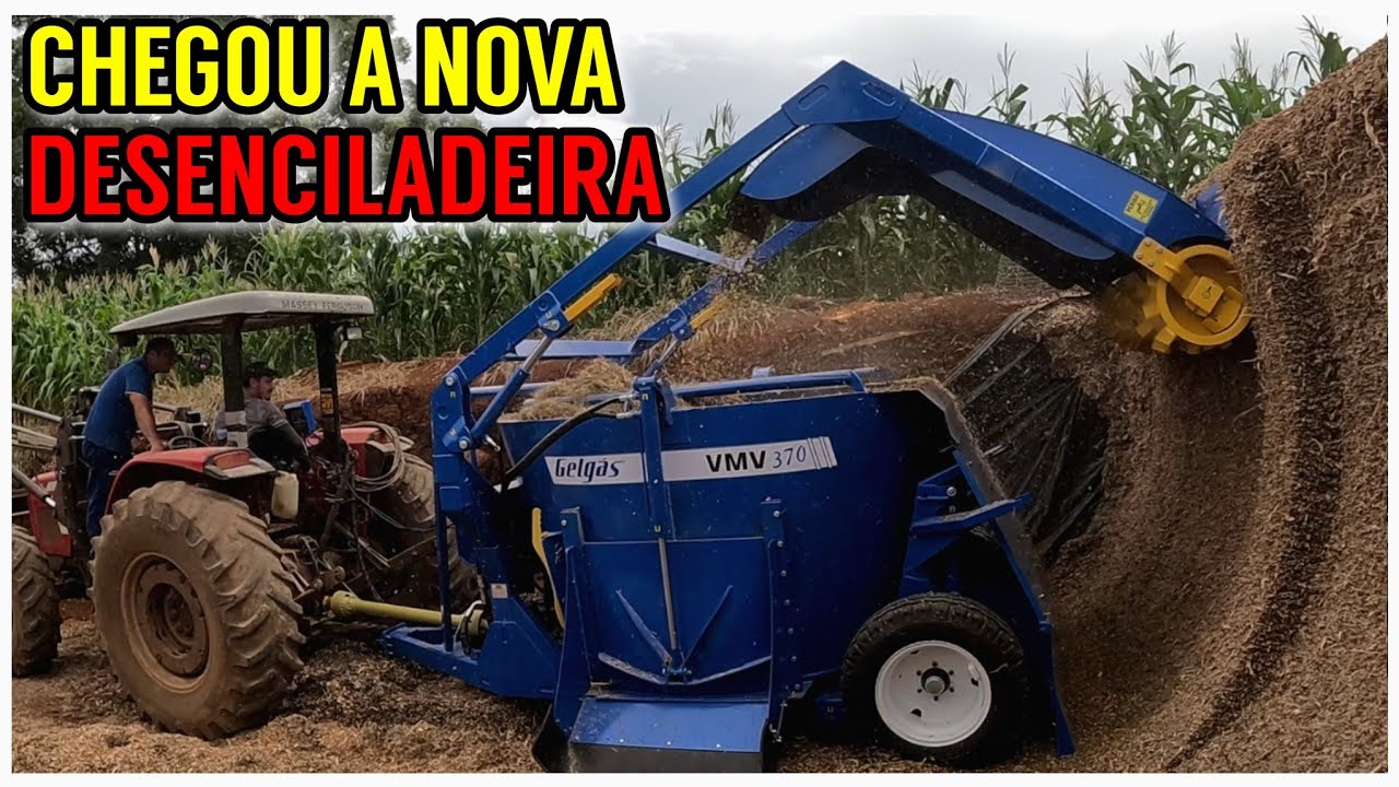 Nossa DESENCILADEIRA nova finalmente chegou (GELGÁS 370 com balança)