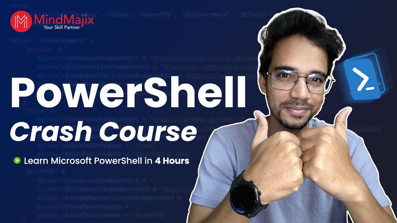 PowerShell Course | Windows PowerShell Training | PowerShell For Beginners | MindMajix