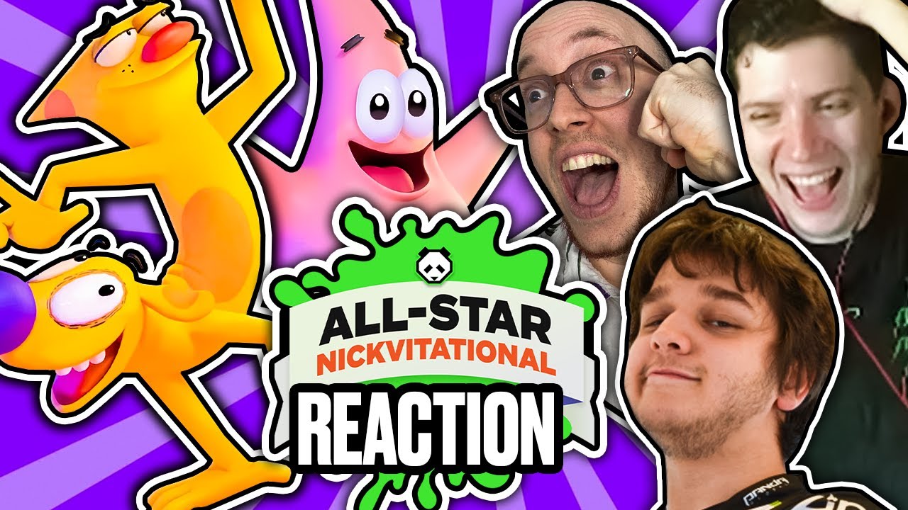 SMASH PROS REACT TO STREAMERS PLAYING NICKELODEON ALL-STAR BRAWL (Ft. iBDW, ESAM, Marss)