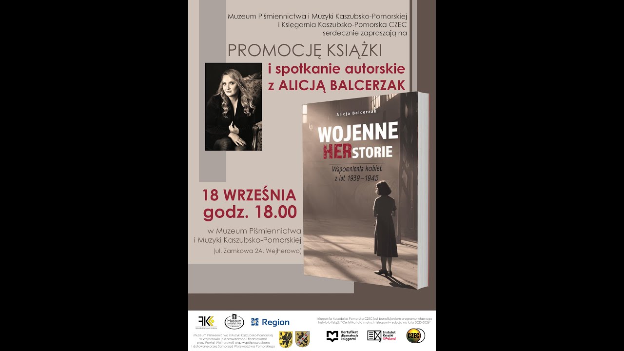 Pamięć kobiet z lat wojny. Promocja książki Alicji Balcerzak