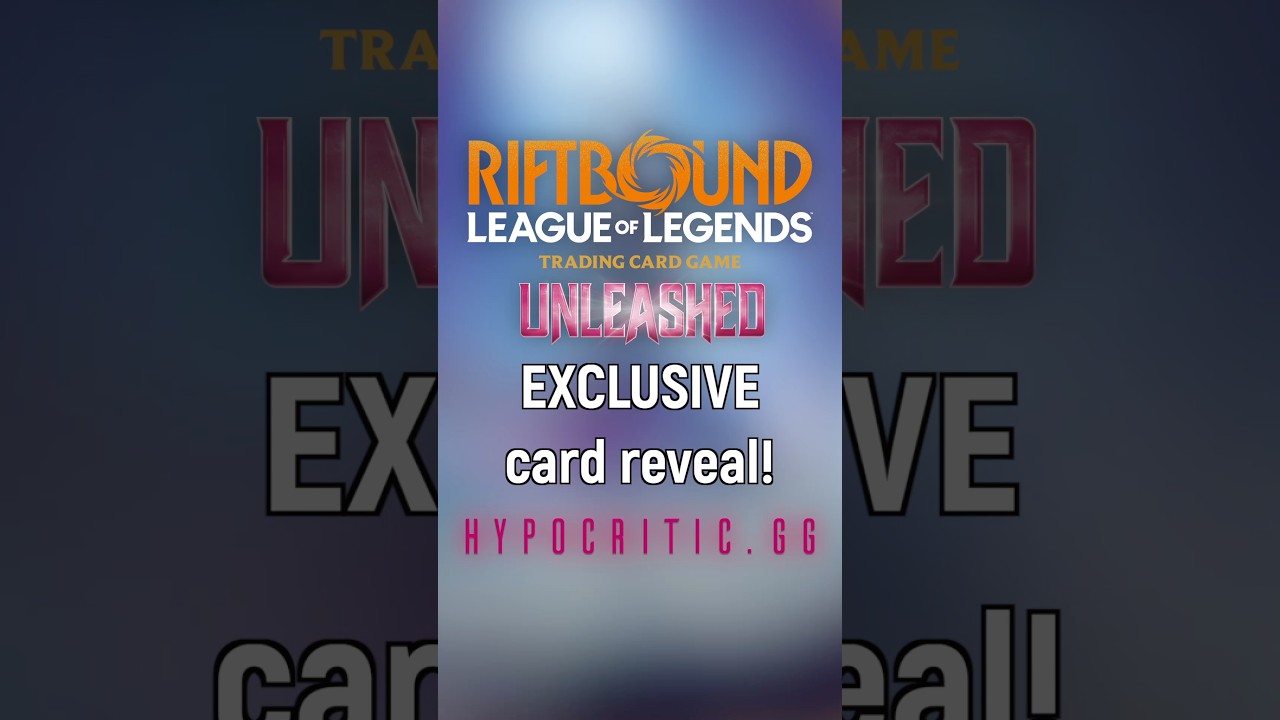 Эксклюзивное представление карт из Riftbound: Unleashed!
