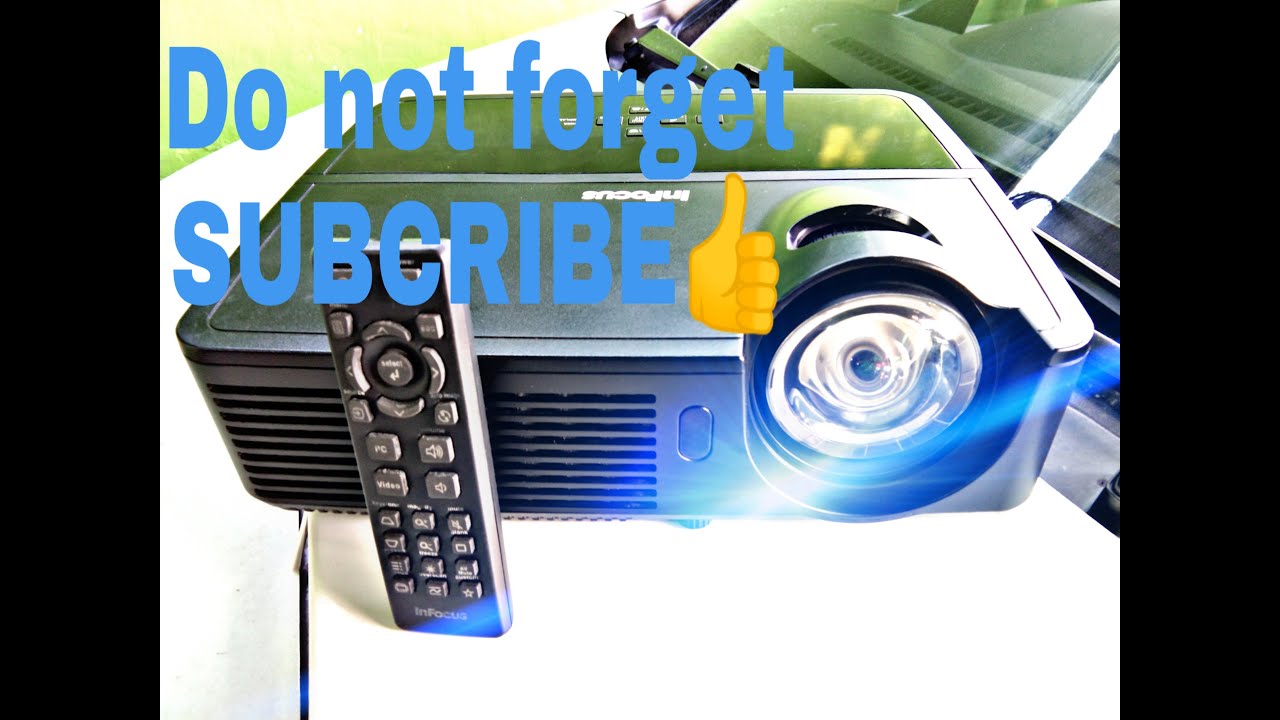 Penampakan Slide Show Projector Short Throw InFocus IN114ST Kualitas Gambar terbaik dan Berkualitas