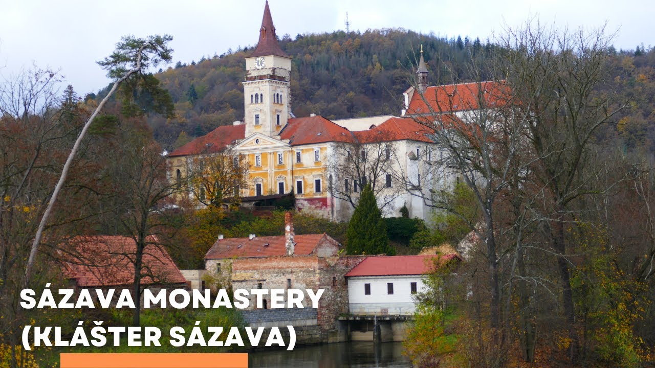 Hidden Gem South Bohemia Czech Republic |  Sázava monastery (Klášter Sázava)