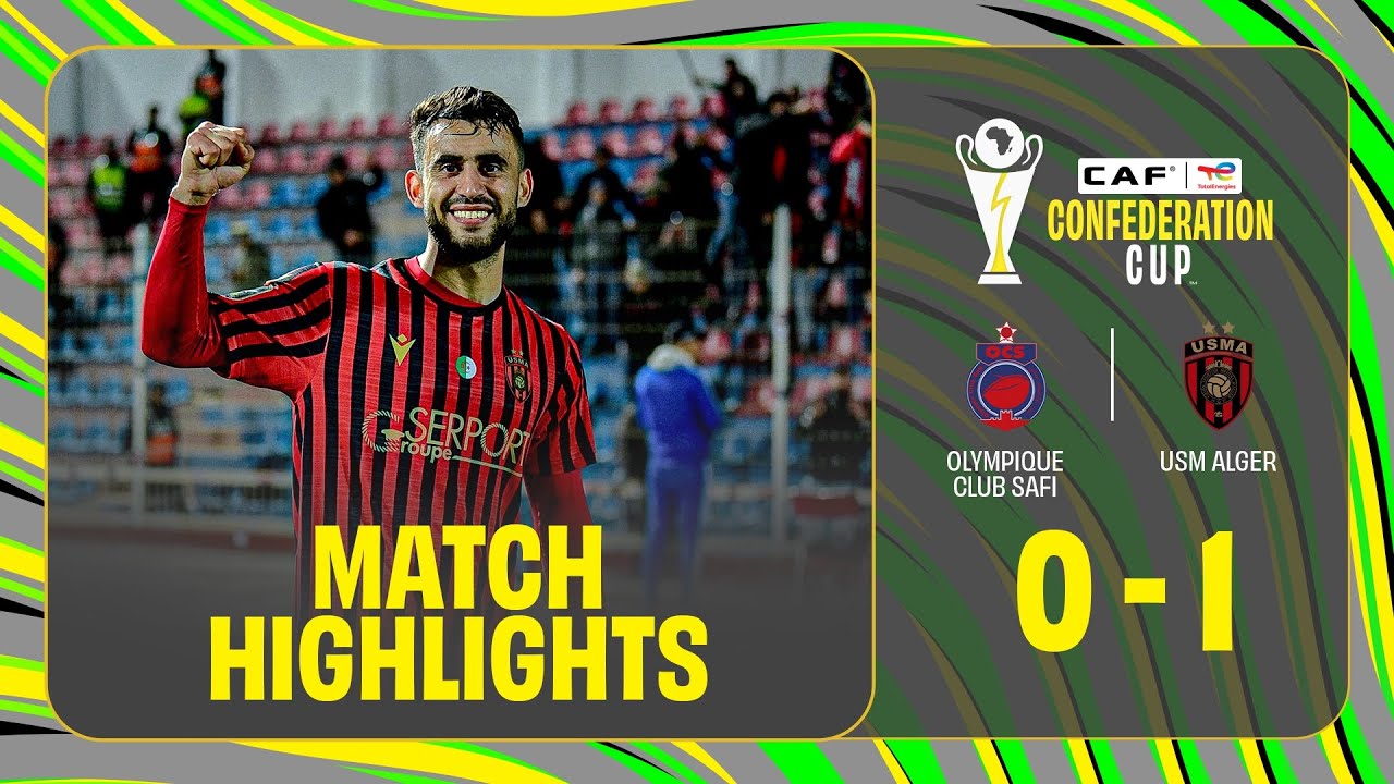 HIGHLIGHTS | Olympic Club Safi  🆚 USM Alger  | Matchday 2 | 2025-26 #TotalEnergiesCAFCC